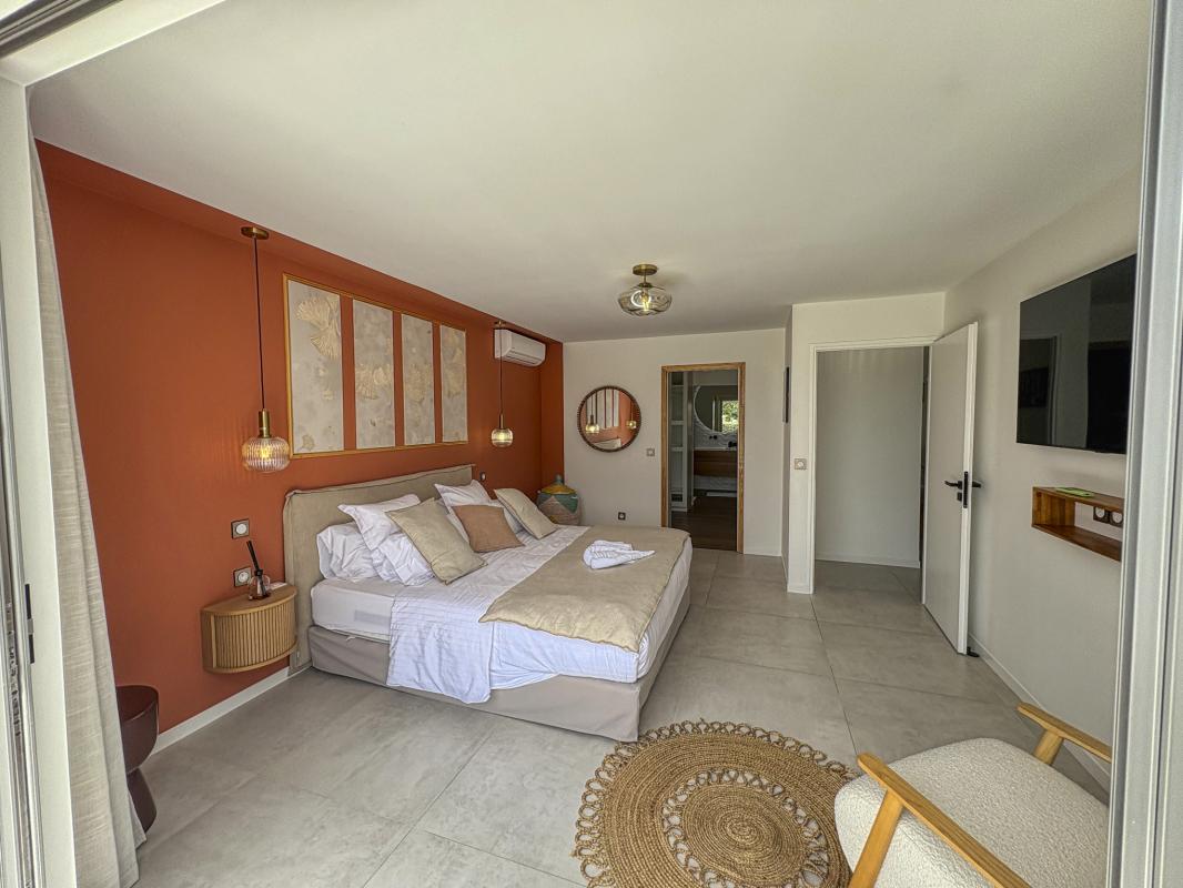 39.Location villa piscine Gosier Guadeloupe_Suite Parentale